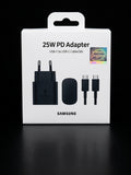 Samsung 25W USB-C PD Fast Charger with 3A Cable