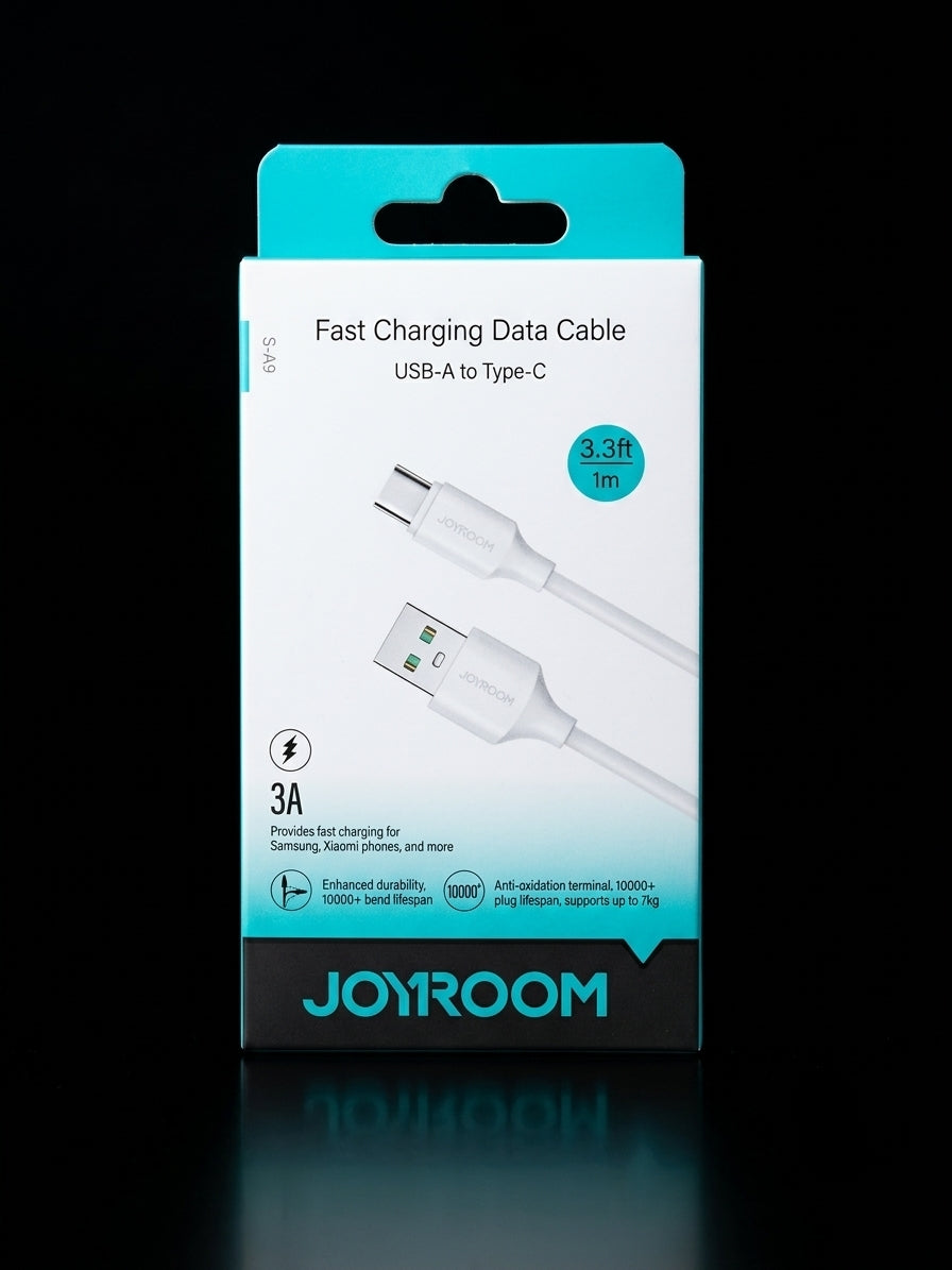 JOYROOM Fast Charging Data Cable USB-A to Type-C – 3.3ft / 1