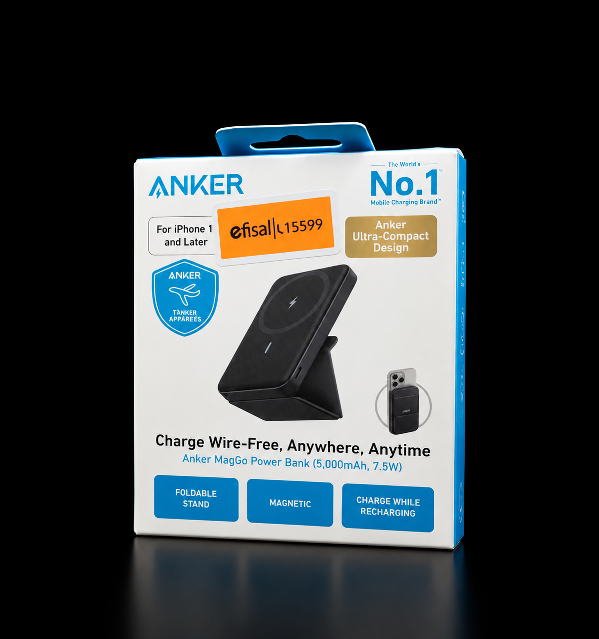Anker MagGo Power Bank 5,000mAh – 7.5W