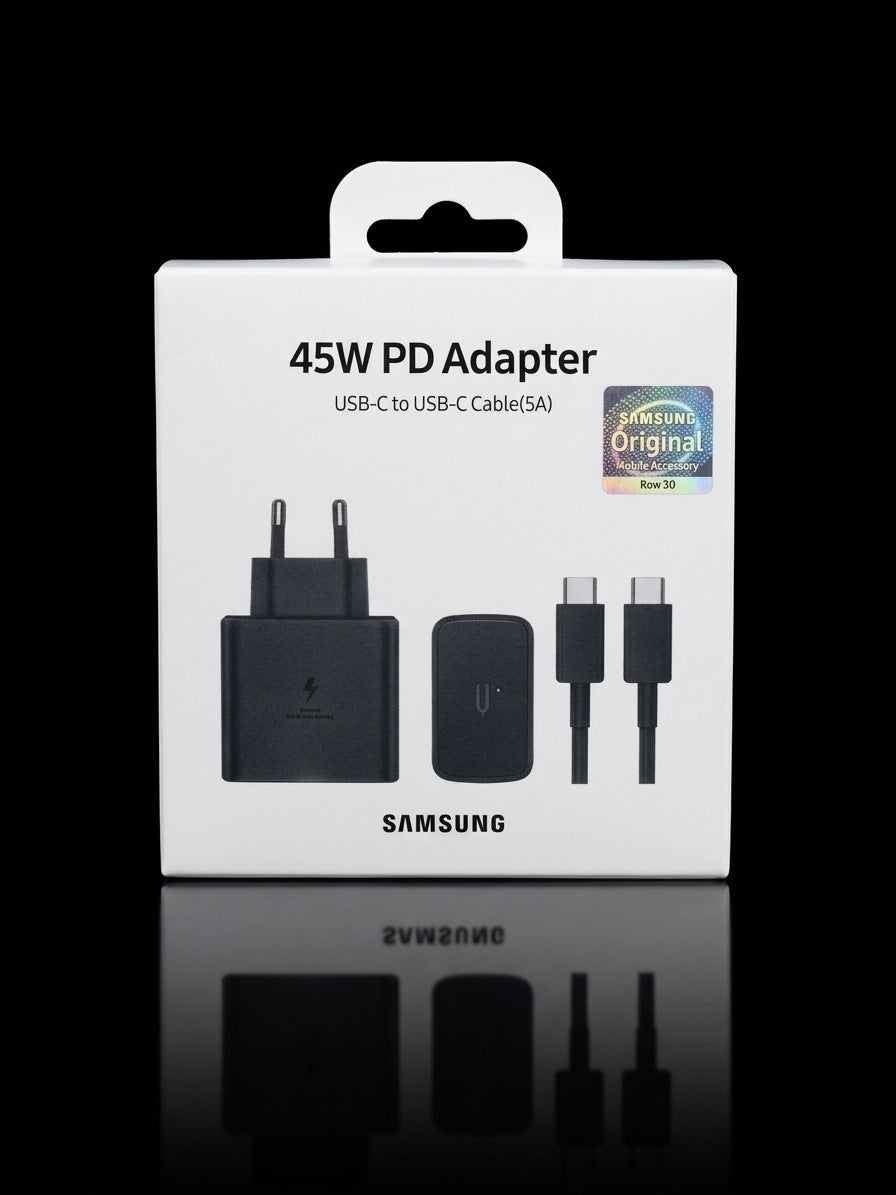 Samsung 45W USB-C PD Fast Charger with 5A Cable