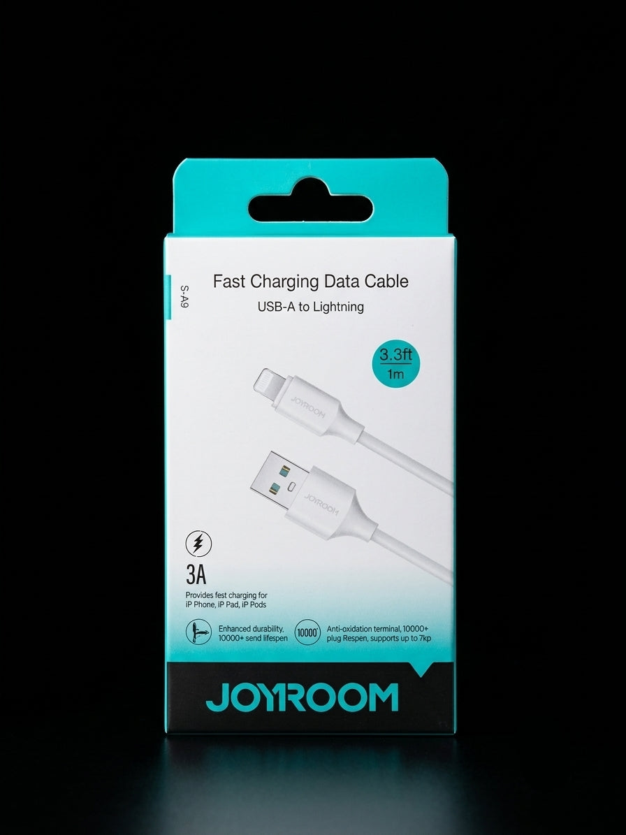 JOYROOM Fast Charging Data Cable USB-A to Lightning – 3.3ft / 1m