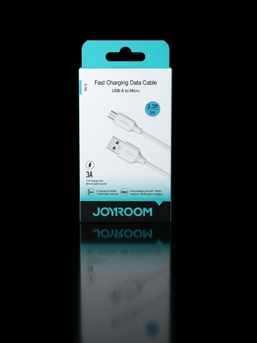 JOYROOM USB-A to Micro USB Fast Charging Cable – 3A