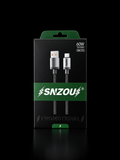 SNZOU SN-172 — 60W Fast Charging USB-A to USB-C Braided Cable (1M)